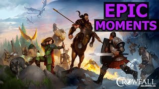 Crowfall Epic Moments  Noob Justice Motherlode Heist Immortal God Crowfall Assassin Gameplay [upl. by Navinod]