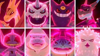 All Mega Evolutions in Pokémon Sword amp Shield [upl. by Vandyke]