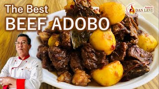 The Best BEEF ADOBO Recipe  Masarap na ADOBONG BAKA [upl. by Ailaham321]