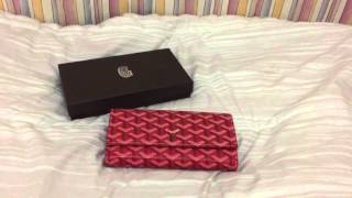 Goyard Wallet Mini Review [upl. by Lasley]