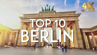 TOP 10 Things to do in Berlin  Germany Travel Guide in 4K [upl. by Aehcsrop]