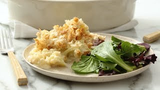 Easy Cauliflower Gratin  Martha Stewart [upl. by Danyette]