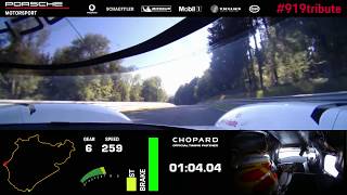 The 919 Tribute Tour Onboard record lap Nordschleife [upl. by Allison]