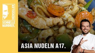 Schnelles Asia Nudeln A17Rezept von Steffen Henssler [upl. by Eetnahc]