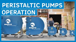 Peristaltic Pumps Operation  Sepro Mixing amp Pumping [upl. by Howarth]