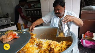 Lucknow Famous Lalla Mutton Biryani Rs 320 Full Plate l Lucknow Street Food [upl. by Thorpe520]