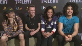 Britains Got Talent We meet the Luminites [upl. by Assirt]