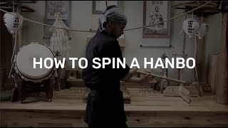 How to spin a Bo Staff or Hanbo [upl. by Nylarahs522]