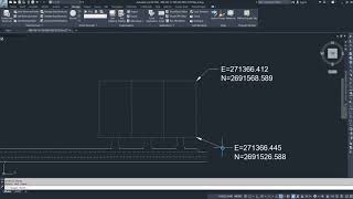 XY Multiple LISP for coordinates annotation in AutoCAD [upl. by Derrej188]