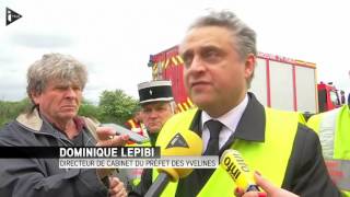 Accident grave sur lA13  deux blessés en quoturgence absoluequot [upl. by Stutsman]