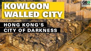 Kowloon Walled City Hong Kongs City of Darkness [upl. by Libnah644]