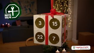 Adventskalender selber bauen  DIY Anleitung quotAdventskalenderWürfelquot [upl. by Natfa]