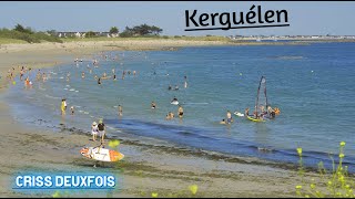 Plage  Anse de Kerguélen  LarmorPlage  Littoral  Atlantique  Morbihan  Bretagne Sud  France [upl. by Emaj]