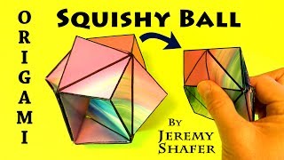 Origami Squishy Ball [upl. by Akinuahs]