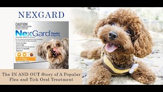 Best Flea and Tick Treatment for Dogs  Nexgard Chewables  Pet Care  VetSupply [upl. by Ydne]