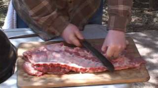 How To trim Spare Ribs St Louis Style  Tip [upl. by Jezebel874]