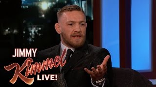 Conor McGregor storms cage and confronts referee  ESPN [upl. by Pennington317]