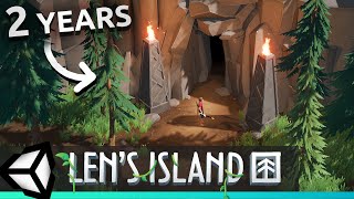 2 Years of Unity Game Development in 10 Minutes Lens Island [upl. by Catt]