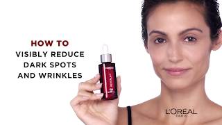 Reduce Dark Spots amp Even Tone How To Use and Apply LOréal Paris Glycolic Acid Serum [upl. by Prestige]