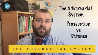 The Adversarial System  Legal Studies Crime [upl. by Anairam]