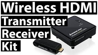 IOGEAR Wireless HDMI Transmitter and Receiver Kit Unboxing [upl. by Faina]