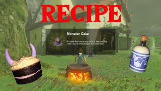 Zelda Monster Cake Recipe BOTW [upl. by Aiker]