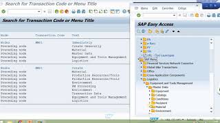 How to find menu path for any SAP T Code [upl. by Calbert]