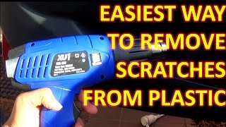 How to remove SCRATCHES from plastic PERMANANTLY [upl. by O'Connor428]