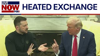 WATCH Trump argues with Zelenskyy in Oval Office [upl. by Atelokin]