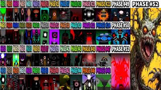 Phase 1234 VS Phase 5 VS Phase 6 VS Phase 7 VS Phase 8 VS Phase 952 in Incredibox Sprunki [upl. by Raeann]