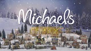 Lemax 2019 Christmas Village  Michaels [upl. by Iclehc806]