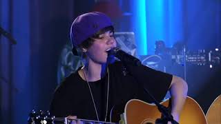 Justin Bieber  Favorite Girl Live Acoustic Version [upl. by Nnyladnarb667]