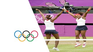 Venus amp Serena Williams Win Olympic Doubles Gold  London 2012 Olympics [upl. by Keller]