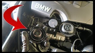 BMW CRANKCASE BREATHER VALVE REPLACEMENT  CCV PCV Removal [upl. by Shane]