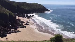 Walking the Pembrokeshire Coast Path  in six minutes [upl. by Ahnavas]