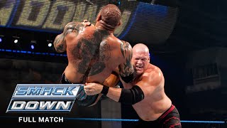 FULL MATCH  Batista vs Kane SmackDown Nov 27 2009 [upl. by Attolrahc]