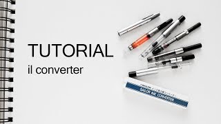 Tutorial  il converter per la stilografica [upl. by Artied]