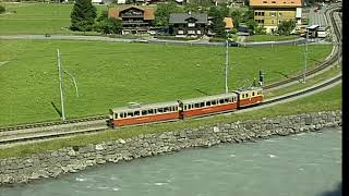 Swiss Railway Journeys  The Jungfrau Railways Part 1 BOBSPBBLM [upl. by Eener]