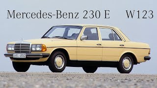 Class amp Dignity  1983 MercedesBenz 230 E W123 [upl. by Eniffit]