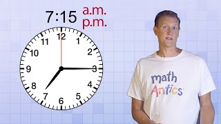 Math Antics  Telling Time [upl. by Halian]