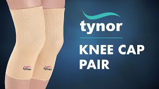 Tynor Knee Cap pair to provide mild compression warmth amp support to the knee joint [upl. by Gordy86]