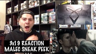 SHADOWHUNTERS  3x19 MALEC SNEAK PEEK REACTION [upl. by Annoeik]