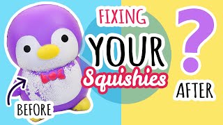 Squishy Makeovers Fixing Your Squishies 20 [upl. by Urban]