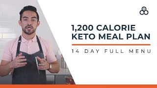 1200 Calorie Keto Meal Plan Full 14 Day Menu [upl. by Hilliard514]