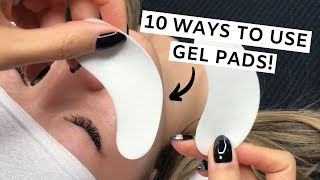 10 Ways To Use EYE PADS For Eyelash Extensions [upl. by Mariand]