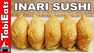 How to Make INARI SUSHI Tofu Pouch Sushi Recipe いなり寿司 [upl. by Nason848]