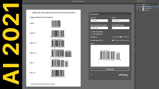 Creating EAN  ISBN  UPC barcodes in Adobe Illustrator 2021 [upl. by Freberg]