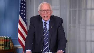 Sen Sanders Responds to Trumps Congressional Address [upl. by Enylekcaj738]