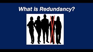 What is Redundancy [upl. by Aliber]