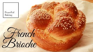 Classic French Braided Brioche With Poolish [upl. by Berkley]